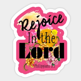 Rejoice in the LORD by Visual Messages Sticker